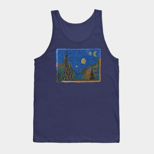 Starry Night Tank Top by NightserFineArts